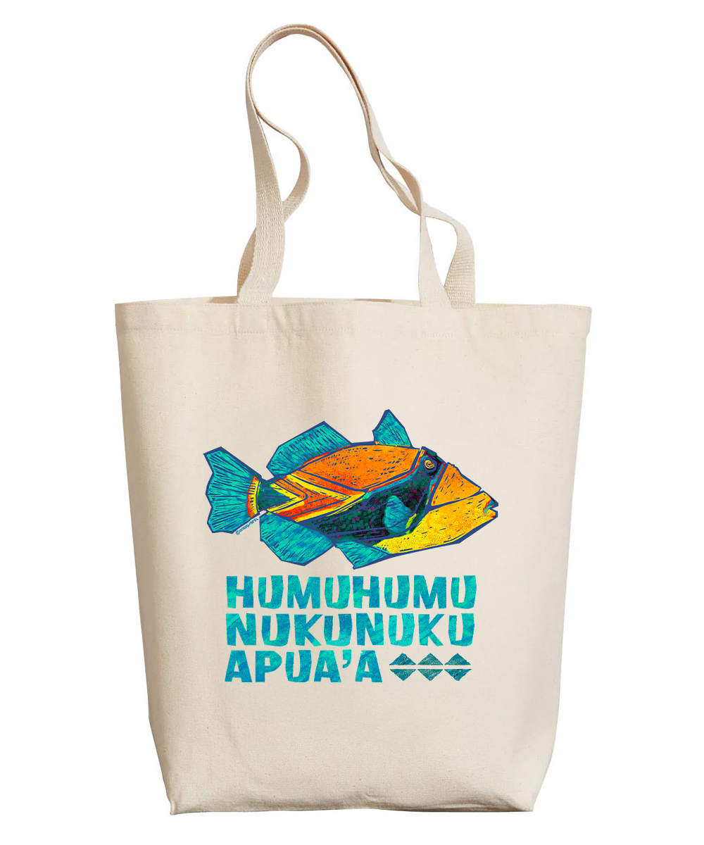 Humu Kalakoa - Natural Bags