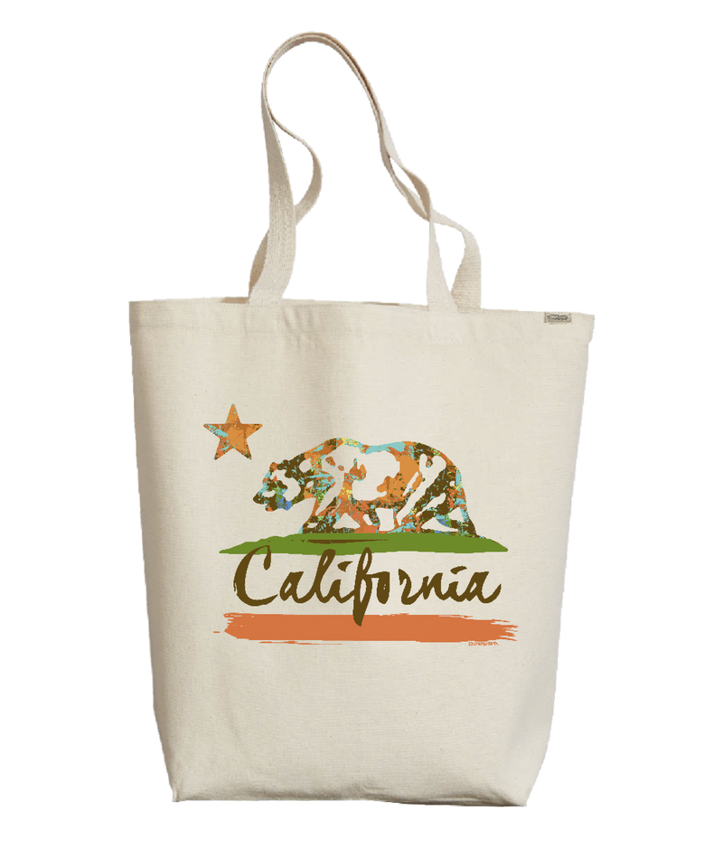 Splatter Bear - Natural Bags