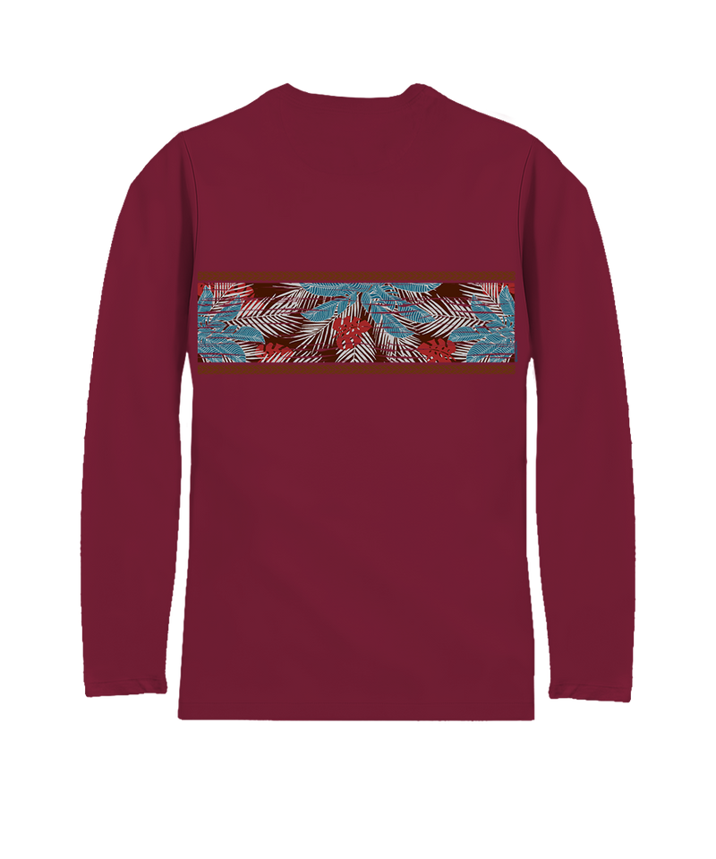 Banana Maia - Beet Red Long Sleeve Pima T-Shirt