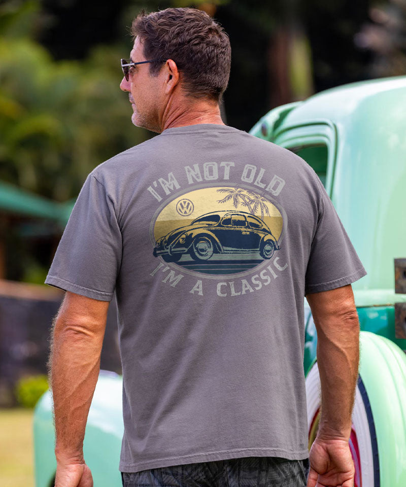 Volkswagen Not Old Classic - Crater Dyed® Short Sleeve Crewneck T-Shirt