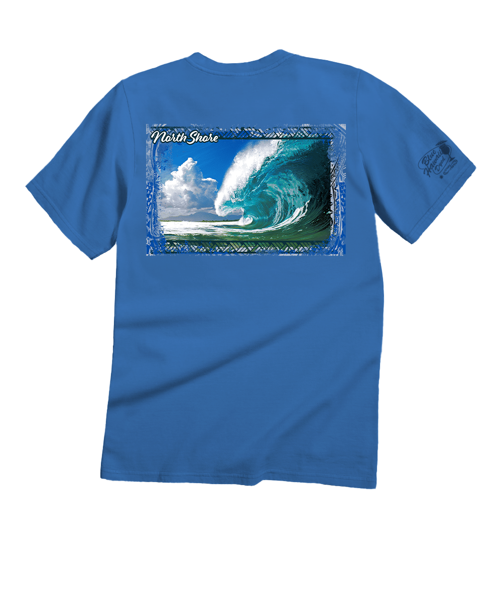 Clark Little Juice - Blue Hawaii Dyed Short Sleeve Crewneck T-Shirt