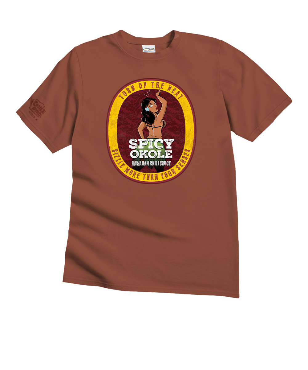 Spicy Okole - Chile Dyed Short Sleeve Crewneck T-Shirt