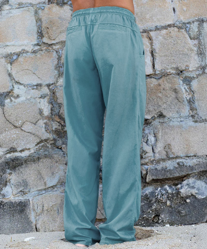 Coastal Blue Twill Pants