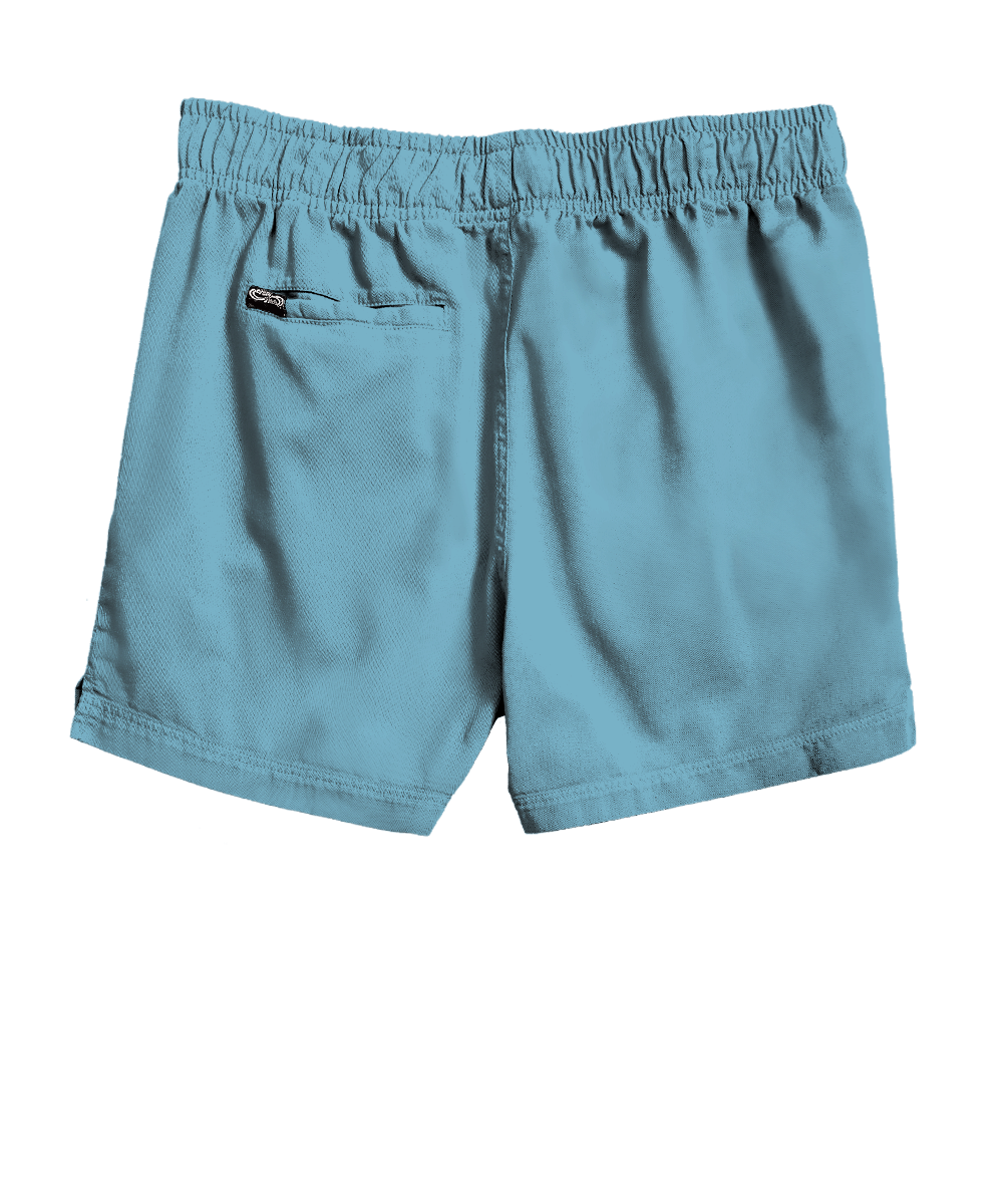 Coastal Blue Shoreline Twill Shorts