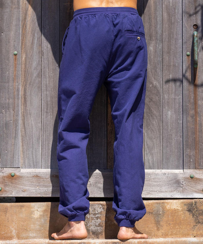 Grape Dyed Canton Pants