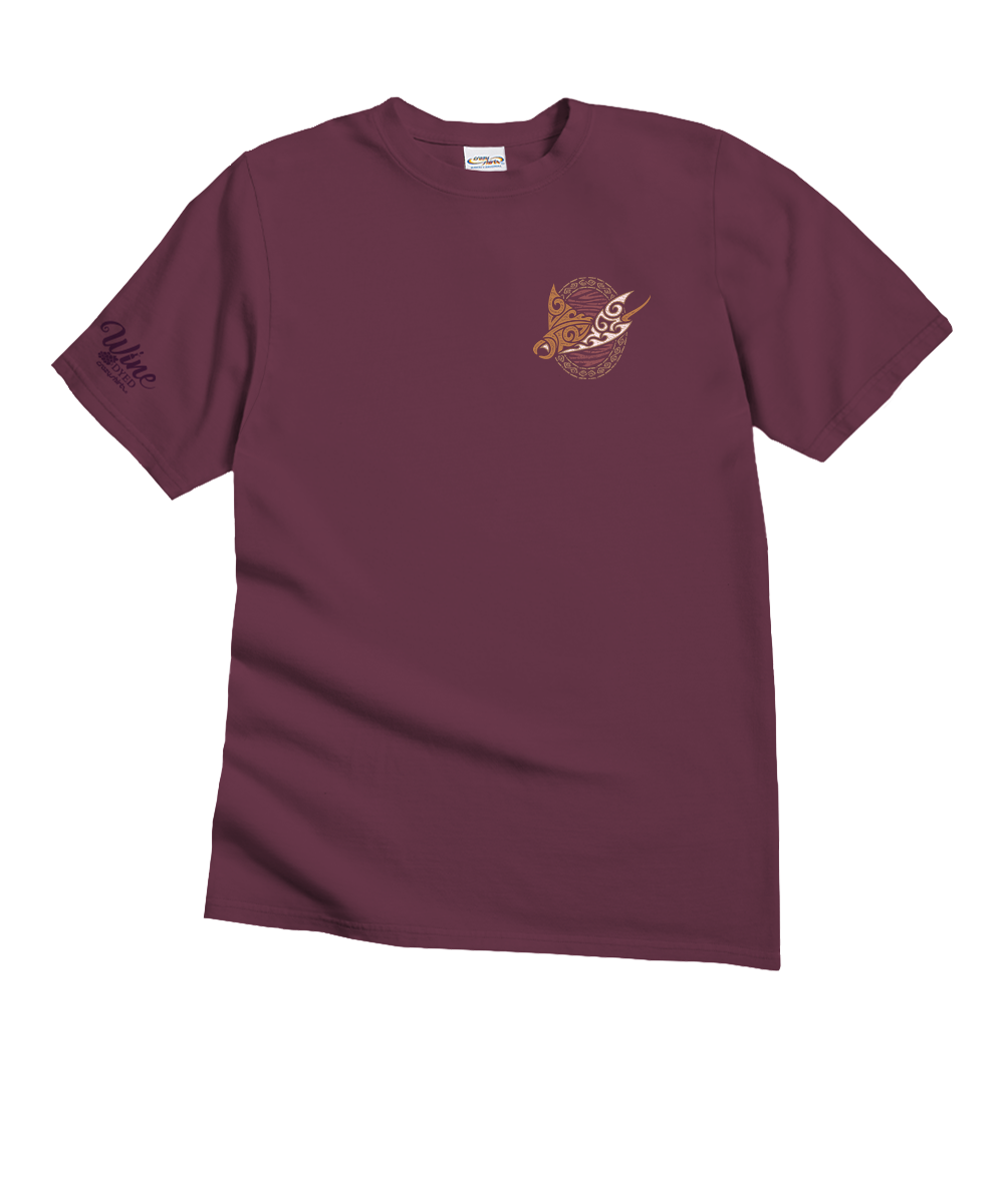 Manta Reef Glide - Wine Dyed Short Sleeve Crewneck T-Shirt