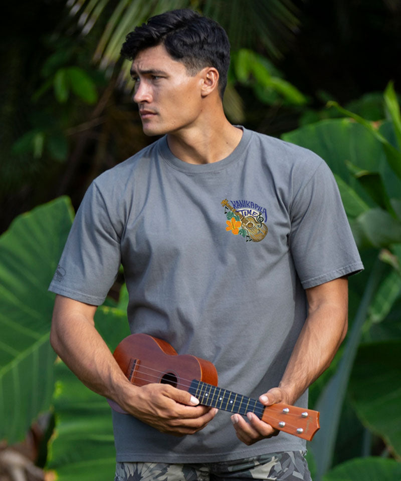 Kanikapila Time - Crater Dyed® Short Sleeve Crewneck T-Shirt