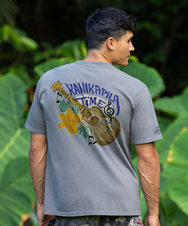 Kanikapila Time - Crater Dyed® Short Sleeve Crewneck T-Shirt