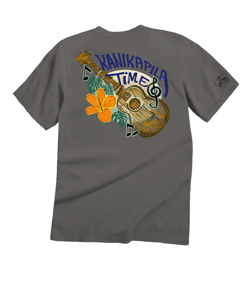 Kanikapila Time - Crater Dyed® Short Sleeve Crewneck T-Shirt