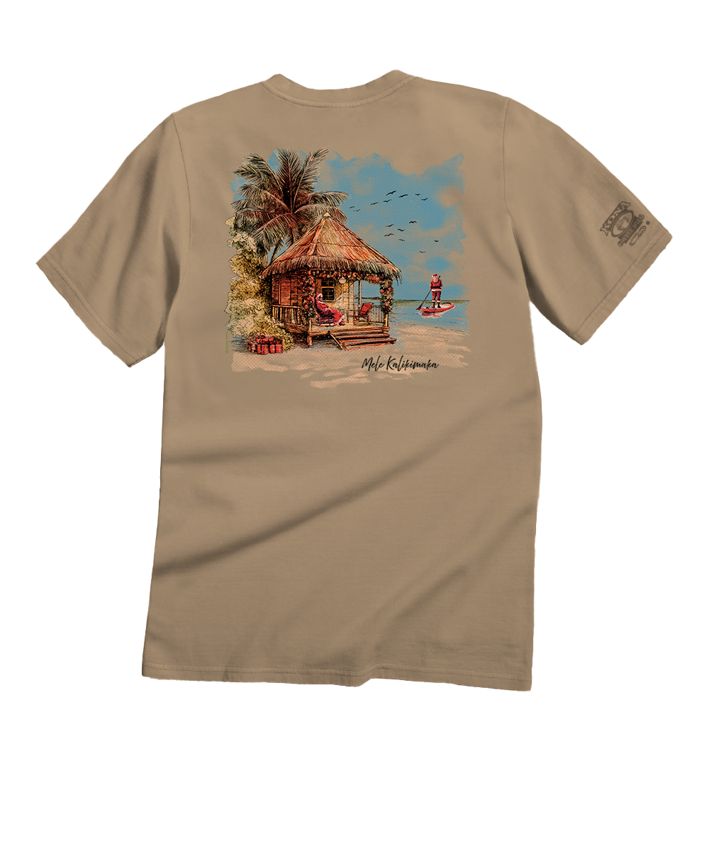 Beach Hut - Kona Coffee Dyed Short Sleeve Crewneck T-Shirt