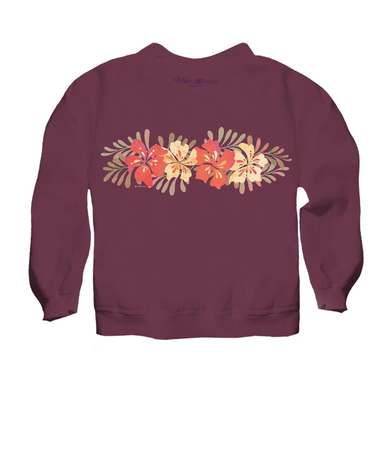 Kahiwa - Wine Dyed Long Sleeve Lightweight Pullover