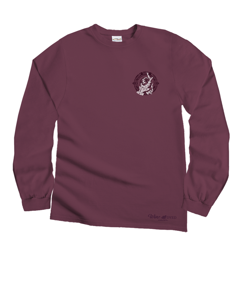 Ocean Masters - Wine Dyed Long Sleeve Crewneck T-Shirt