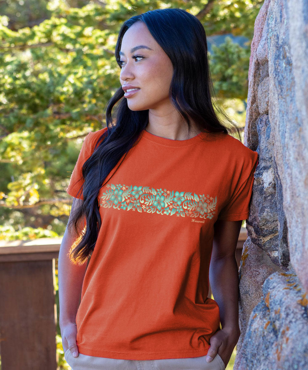 Pua Grotto Band - Paprika Short Sleeve Crewneck T-Shirt