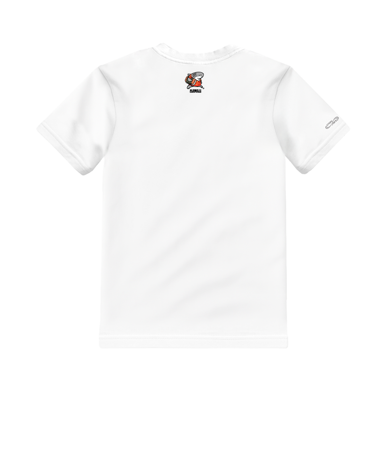 Musubi Sharka™ - White Short Sleeve Crewneck T-Shirt