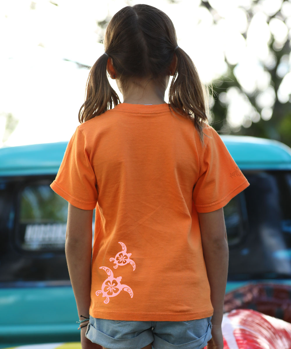 Cutie Honu - Apricot Dyed Short Sleeve Crewneck T-Shirt