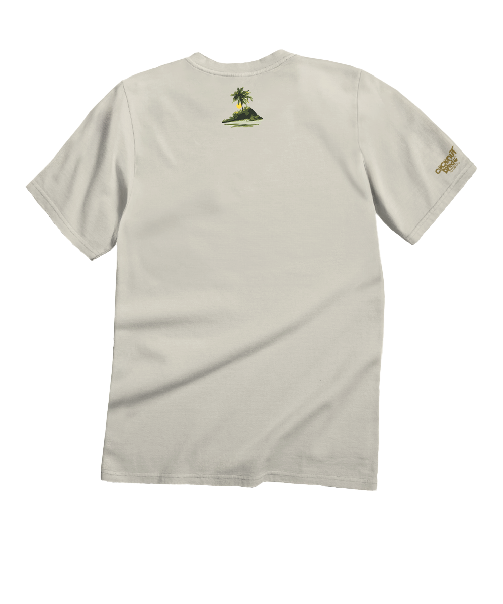 Palms And Sand Band - Coconut Dyed Short Sleeve Crewneck T-Shirt