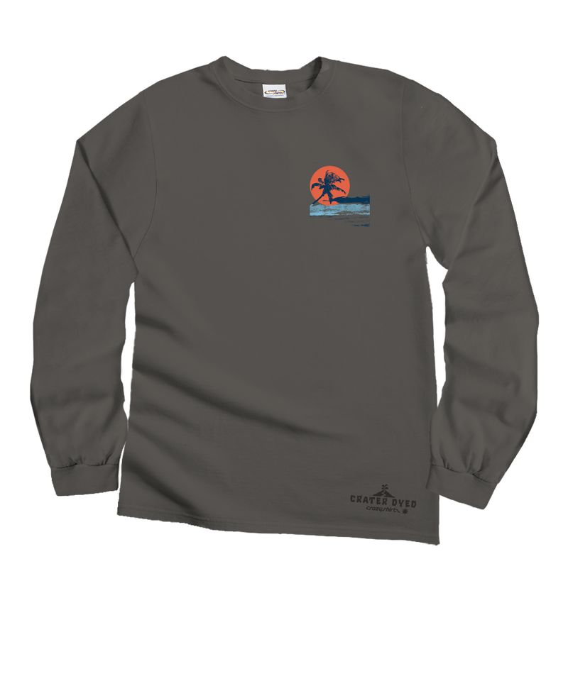 Island Lifestyle - Crater Dyed® Long Sleeve Crewneck T-Shirt