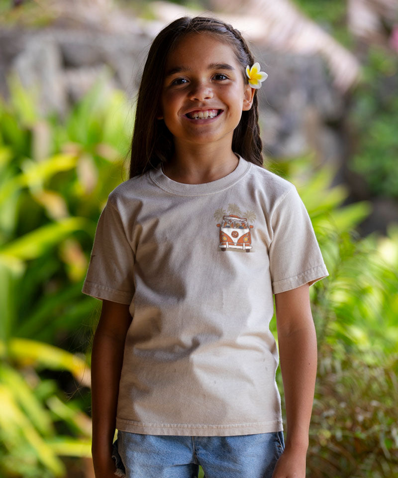 Volkswagen Chicken Van - Coconut Dyed Short Sleeve Crewneck T-Shirt