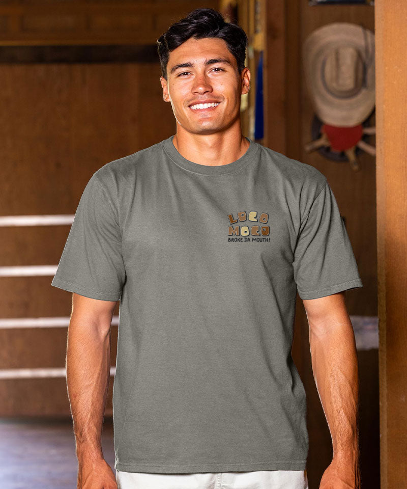 Hawaii Foodie - Crater Dyed® Short Sleeve Crewneck T-Shirt