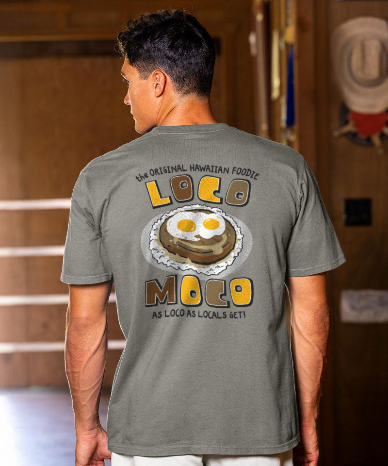 Hawaii Foodie - Crater Dyed® Short Sleeve Crewneck T-Shirt