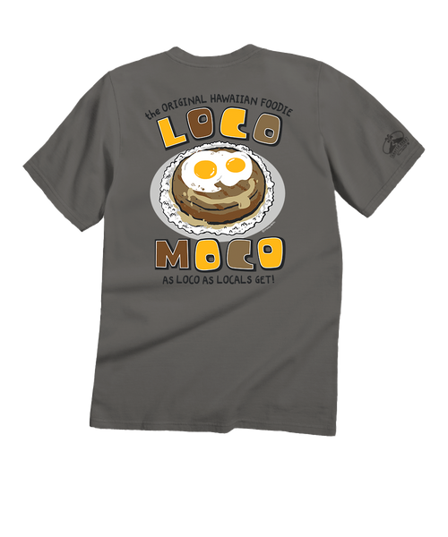 Hawaii Foodie - Crater Dyed® Short Sleeve Crewneck T-Shirt