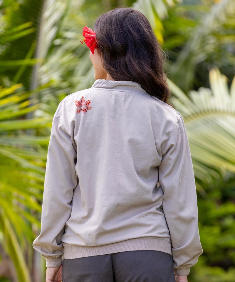 Dreamer - Kona Coffee Dyed Long Sleeve Lightweight Pullover
