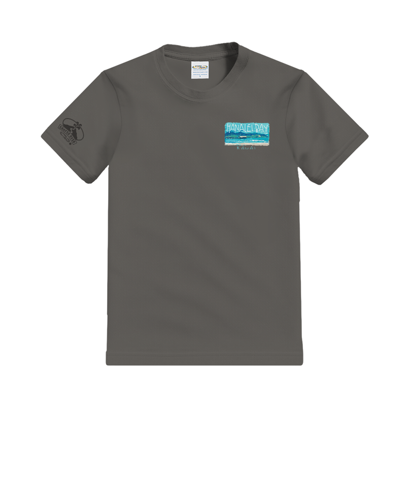 Painted Hanalei Bay - Crater Dyed® Short Sleeve Crewneck T-Shirt
