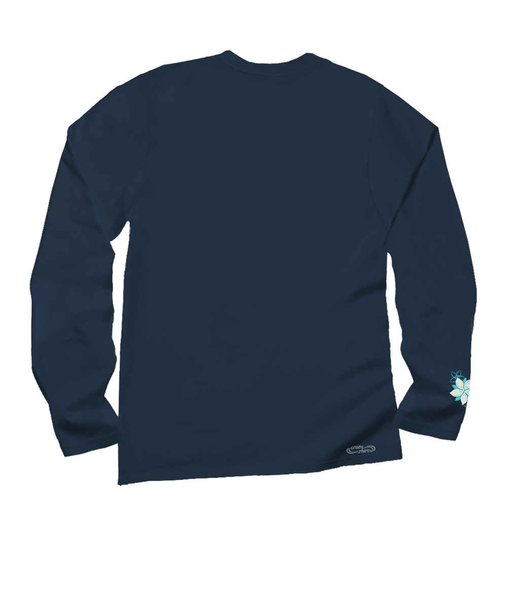 トップス vallad henry neck long sleeve Tops Sweatshirt Henry Collar | Men's Long Sleeve T-shirt - Amekaji