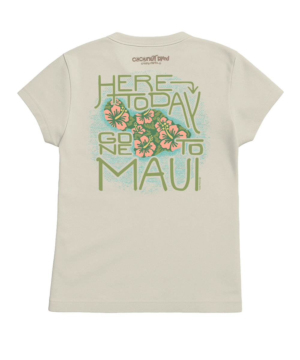 Here Today Maui - Coconut Dyed Short Sleeve Crewneck T-Shirt