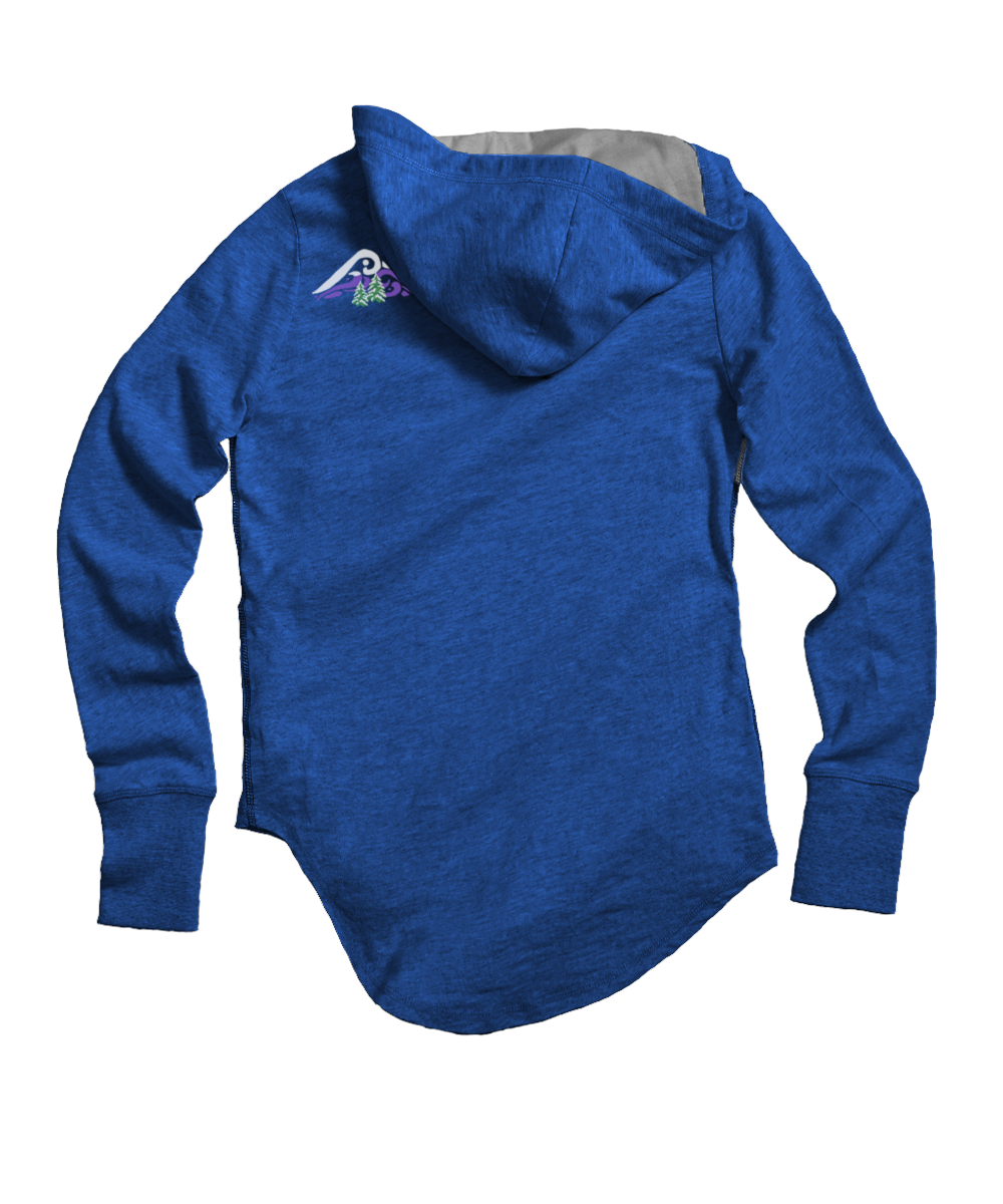 Mountain Band - Midnight Long Sleeve Harmony Hooded T View 4