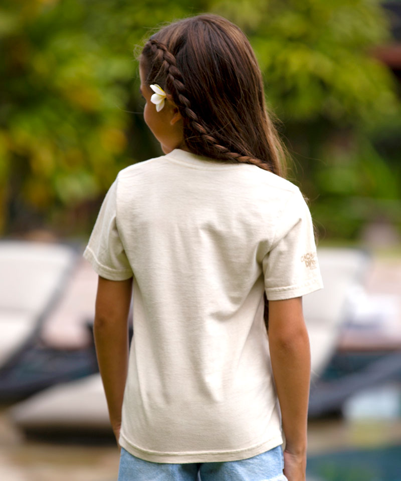 Snowbi - Coconut Dyed Short Sleeve Crewneck T-Shirt View 3