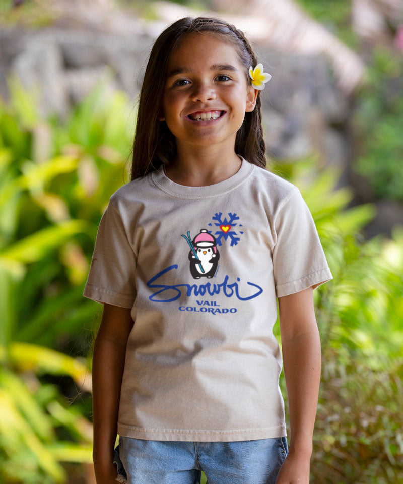 Snowbi - Coconut Dyed Short Sleeve Crewneck T-Shirt View 2