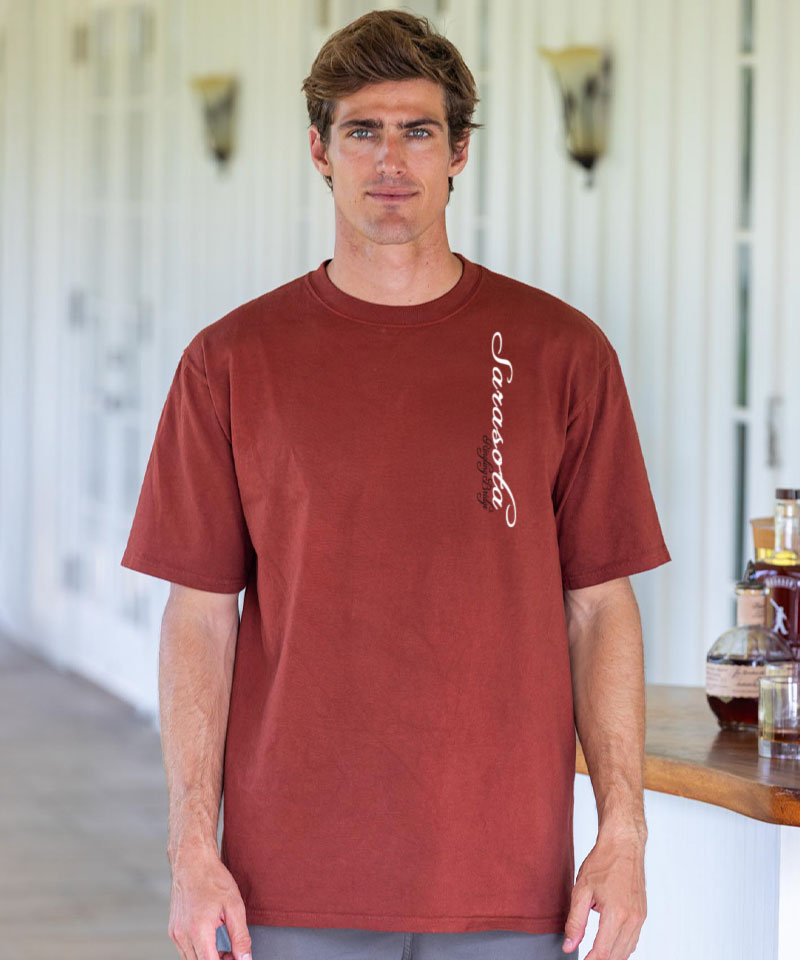 Ringling Sarasota - Whiskey Dyed Short Sleeve Crewneck T-Shirt View 3