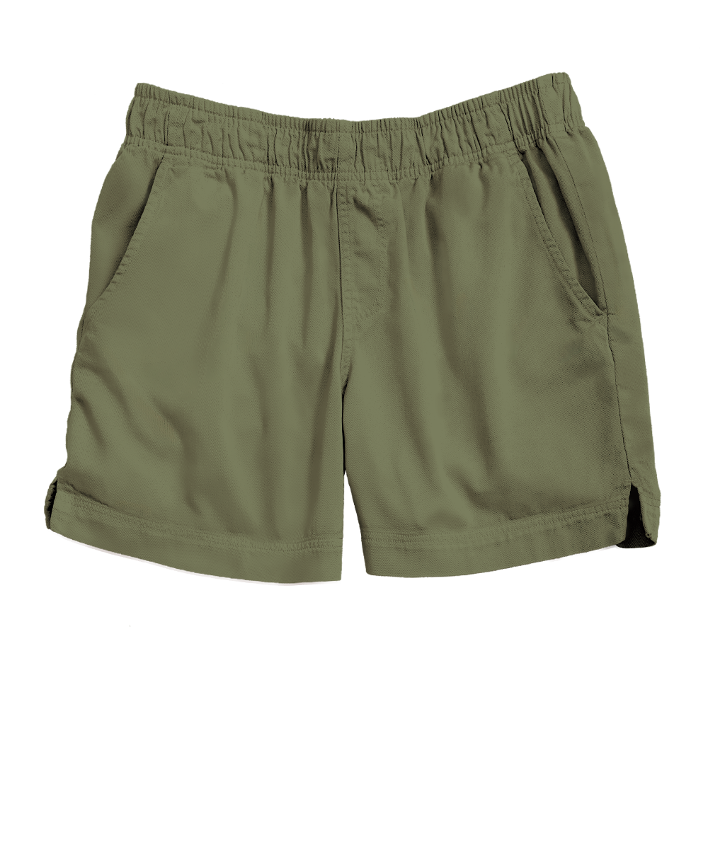 Sage Green Shoreline Twill Shorts