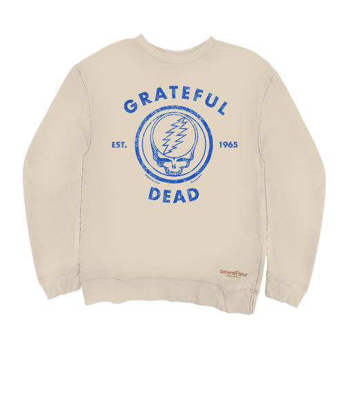 Grateful Dead Steal Your Face EST. 1965 - Coconut Sweatshirt