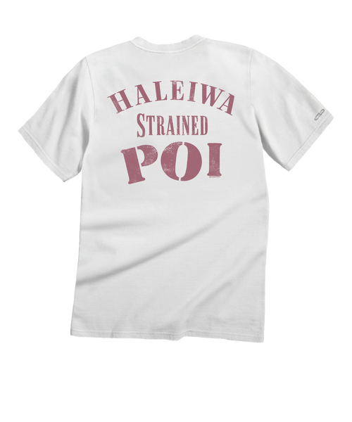 pois blous tee ホワイト　ポワ Haleiwa Poi - White Short Sleeve Crewneck T-Shirt