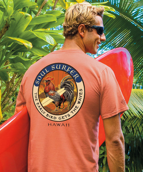Soul Surfer Rooster T-Shirt | Men