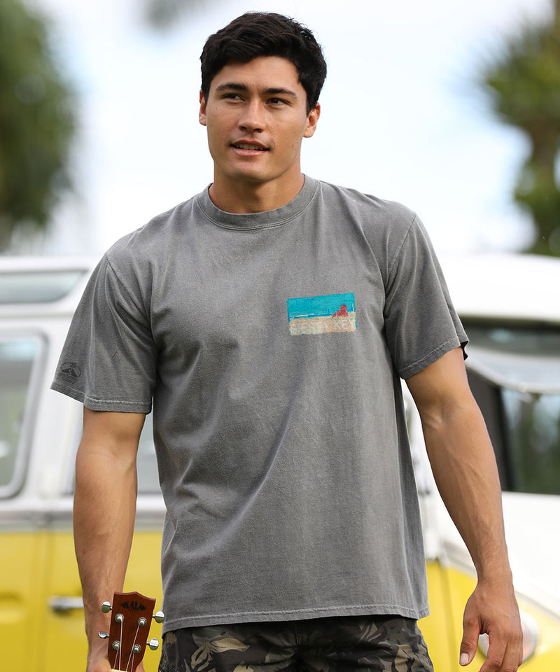 Painted Siesta Key - Crater Dyed® Short Sleeve Crewneck T-Shirt