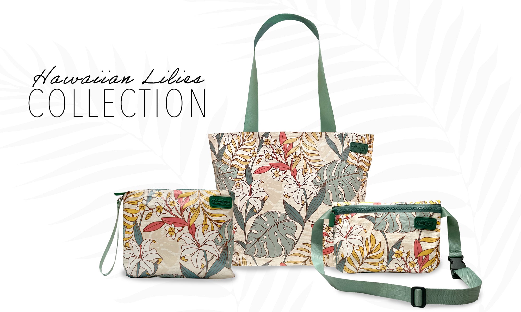 Hawaiian Lilies - Hip Bag