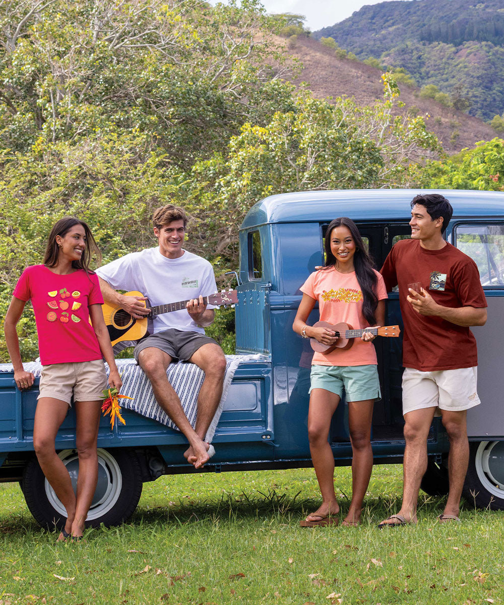 Gecko Mosaic T-Shirt | Men's Hemp Dyed Crewneck