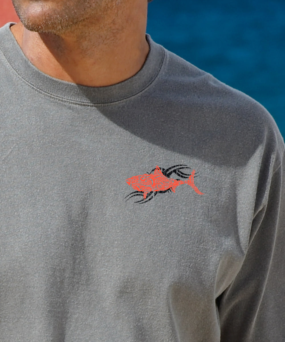 Red Shark - Crater Dyed® Short Sleeve Crewneck T-Shirt