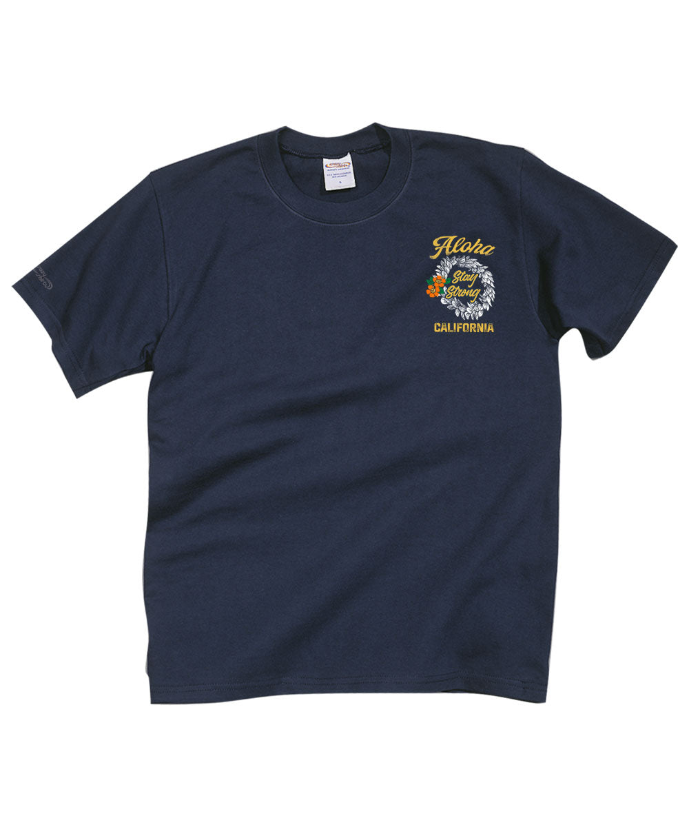 California Strong - Navy Short Sleeve Crewneck T-Shirt